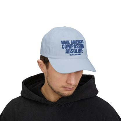 Classic Dad Cap - MAKE AMERICA'S COMPASSION ABSOLUTE - Image 3