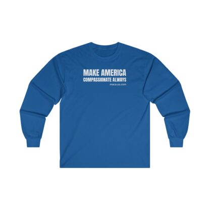 Unisex Ultra Cotton Long Sleeve Tee - MAKE AMERICA COMPASSIONATE ALWAYS - Image 19