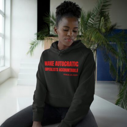 Unisex Supply Hoodie - MAKE AUTOCRATIC CAPITALISTS ACCOUNTABLE - Image 15