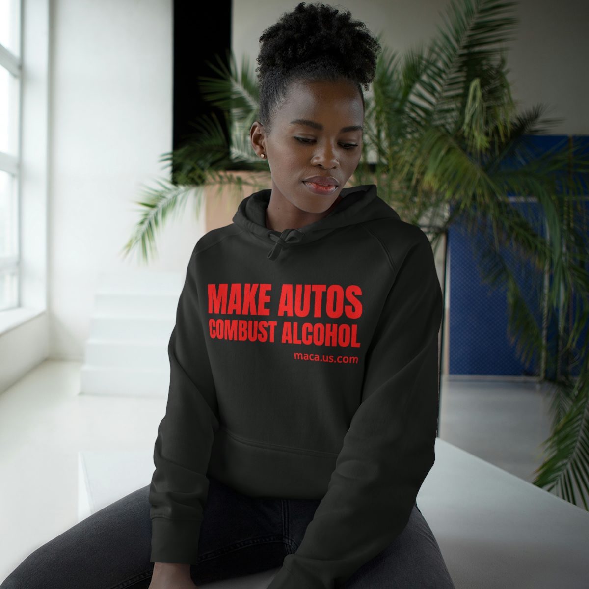 Unisex Supply Hoodie - MAKE AUTOS COMBUST ALCOHOL - Image 15