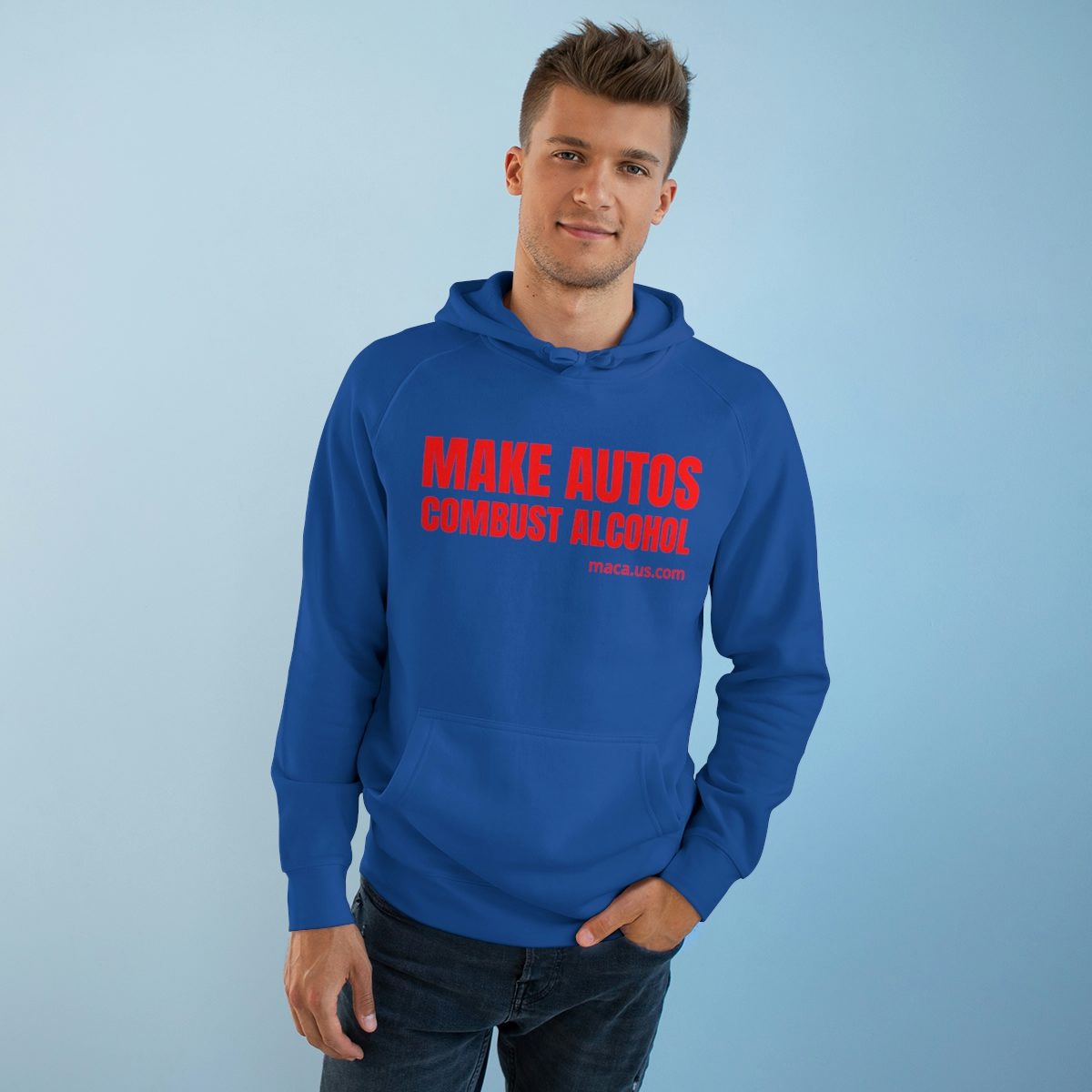 Unisex Supply Hoodie - MAKE AUTOS COMBUST ALCOHOL - Image 32