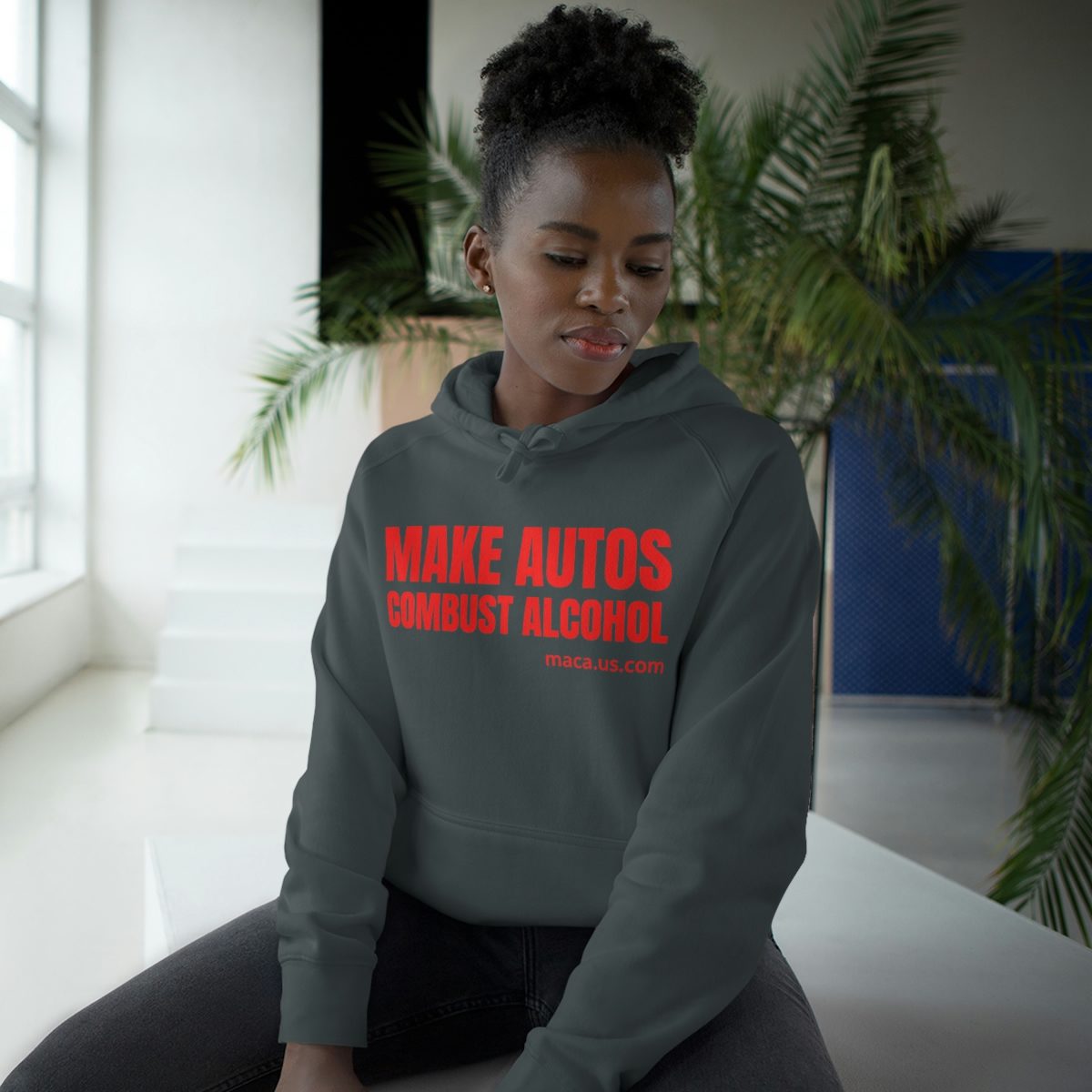 Unisex Supply Hoodie - MAKE AUTOS COMBUST ALCOHOL - Image 36
