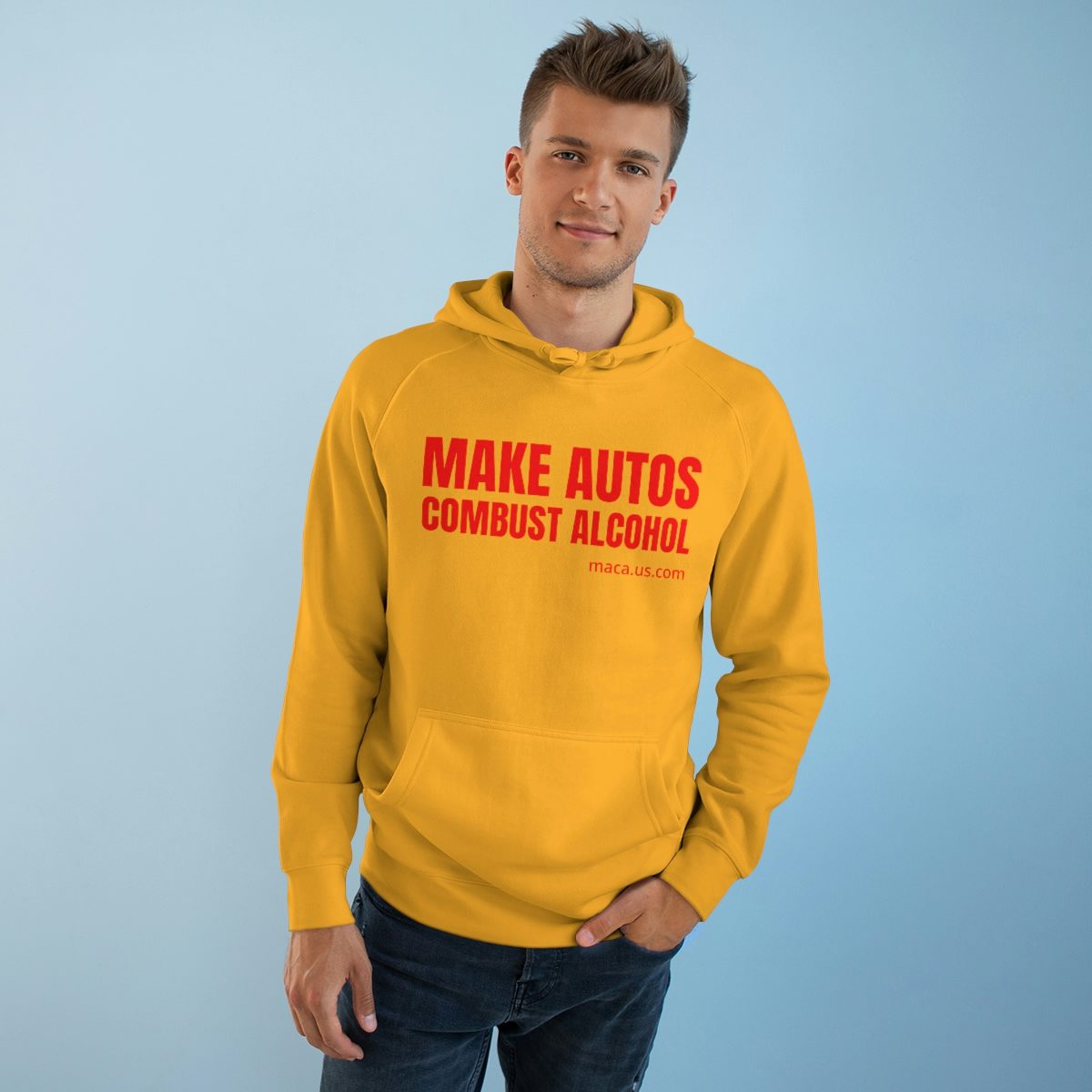 Unisex Supply Hoodie - MAKE AUTOS COMBUST ALCOHOL - Image 23