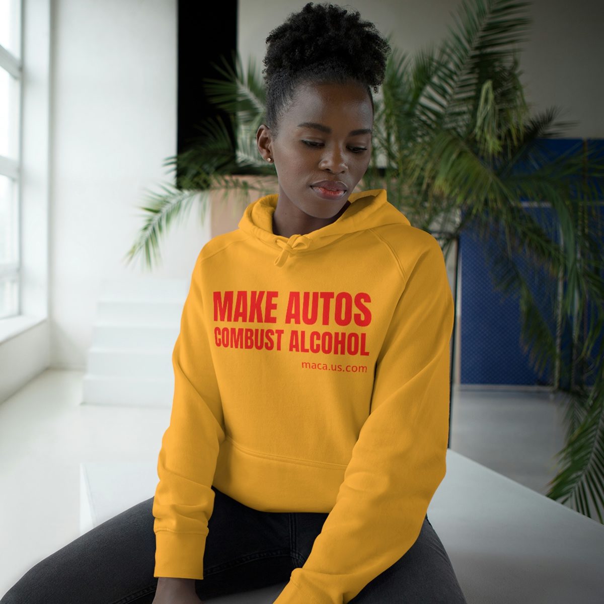 Unisex Supply Hoodie - MAKE AUTOS COMBUST ALCOHOL - Image 24