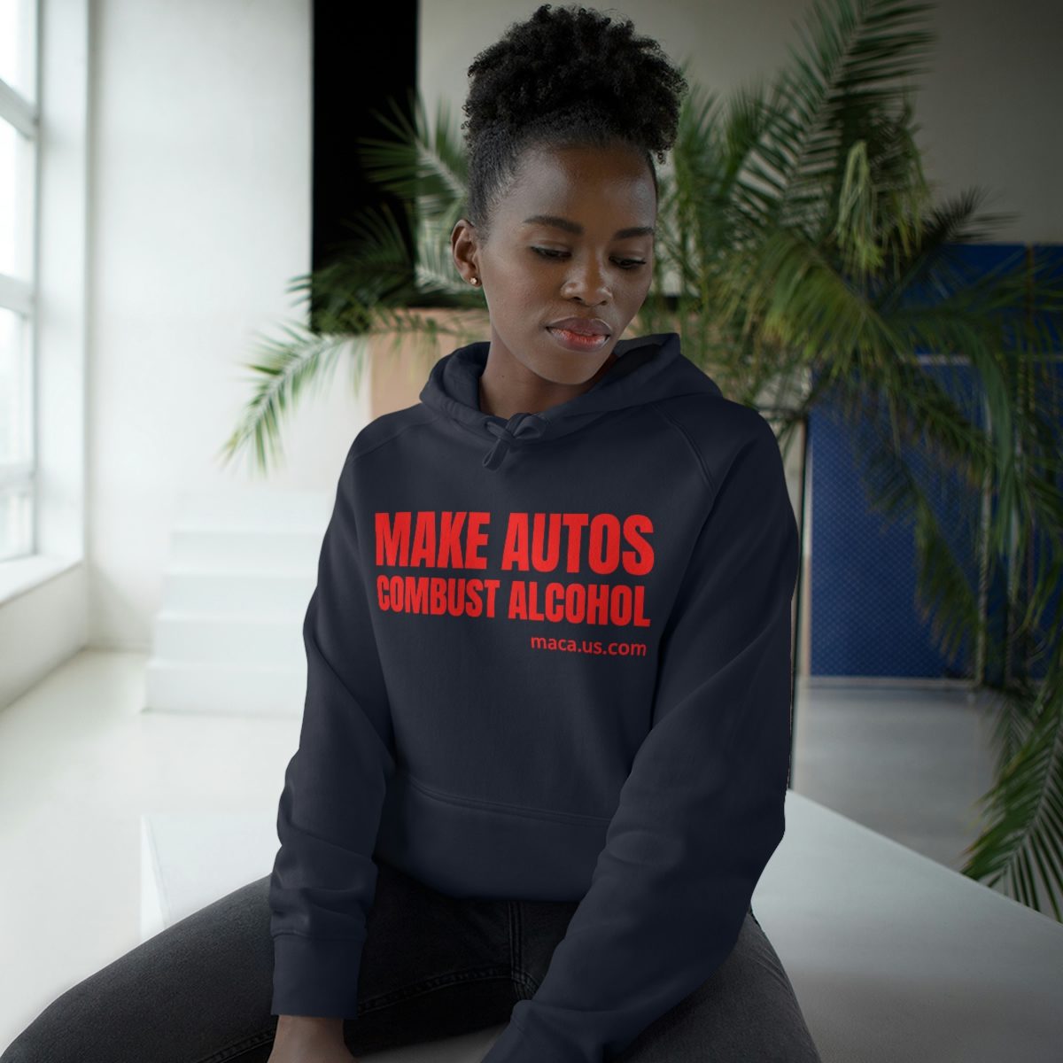 Unisex Supply Hoodie - MAKE AUTOS COMBUST ALCOHOL - Image 39