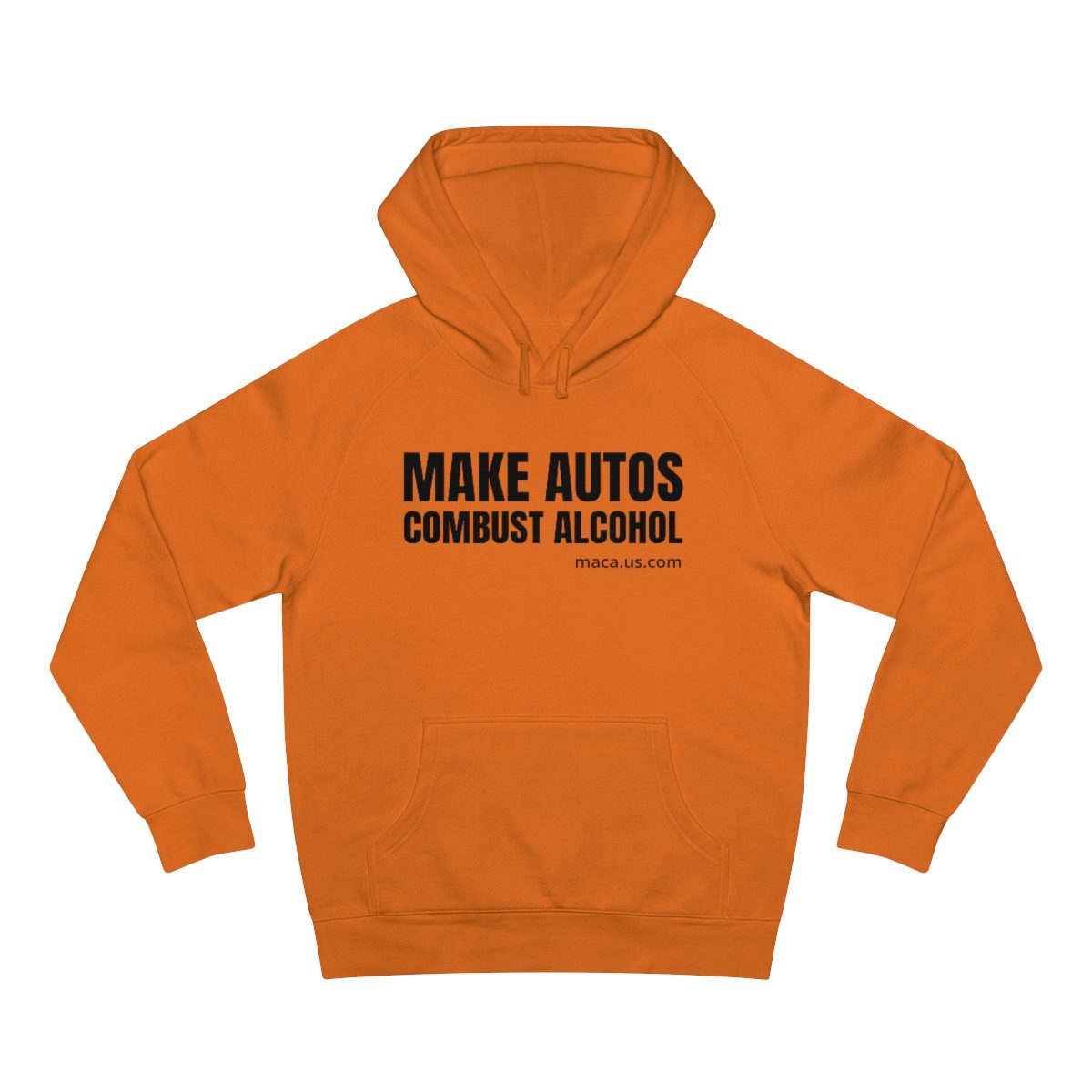 Unisex Supply Hoodie - MAKE AUTOS COMBUST ALCOHOL - Image 2