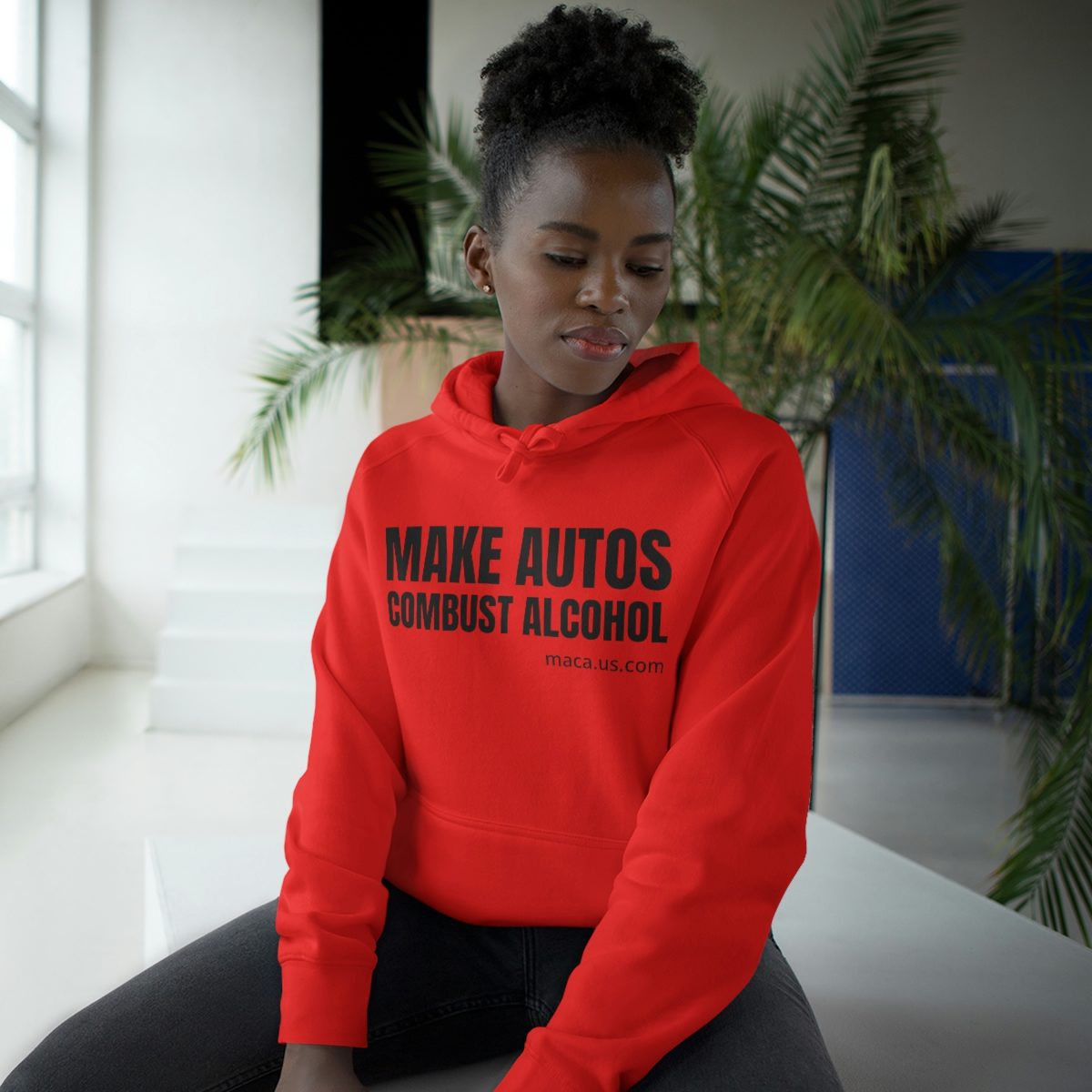 Unisex Supply Hoodie - MAKE AUTOS COMBUST ALCOHOL - Image 12
