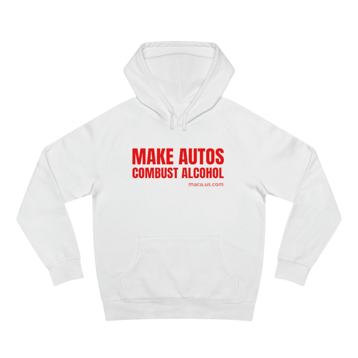 Unisex Supply Hoodie - MAKE AUTOS COMBUST ALCOHOL - Image 4