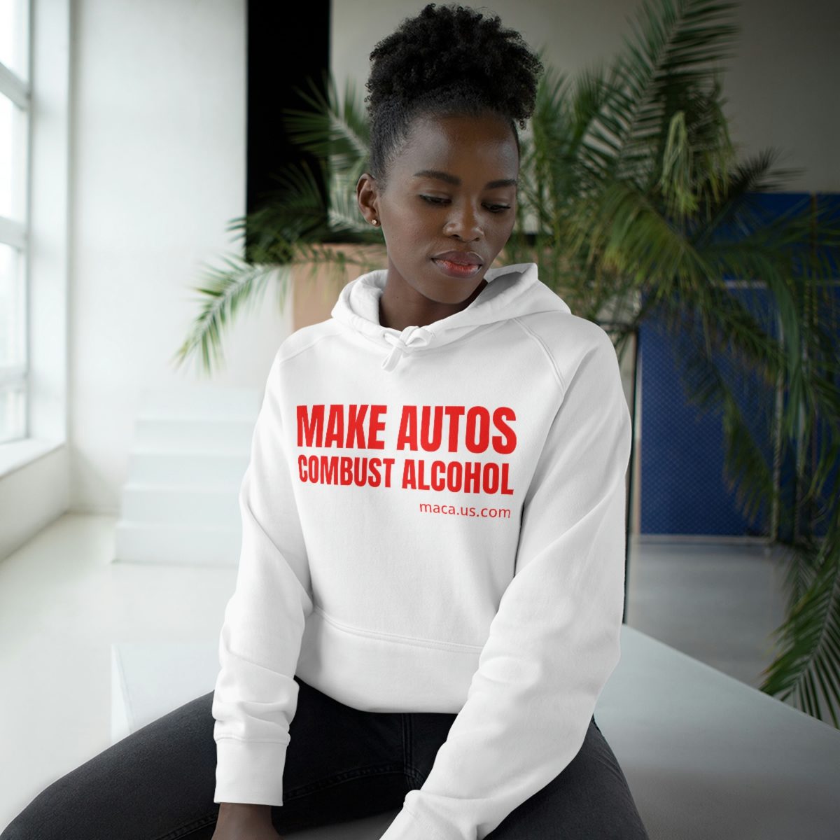 Unisex Supply Hoodie - MAKE AUTOS COMBUST ALCOHOL - Image 6