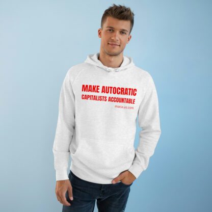 Unisex Supply Hoodie - MAKE AUTOCRATIC CAPITALISTS ACCOUNTABLE - Image 8