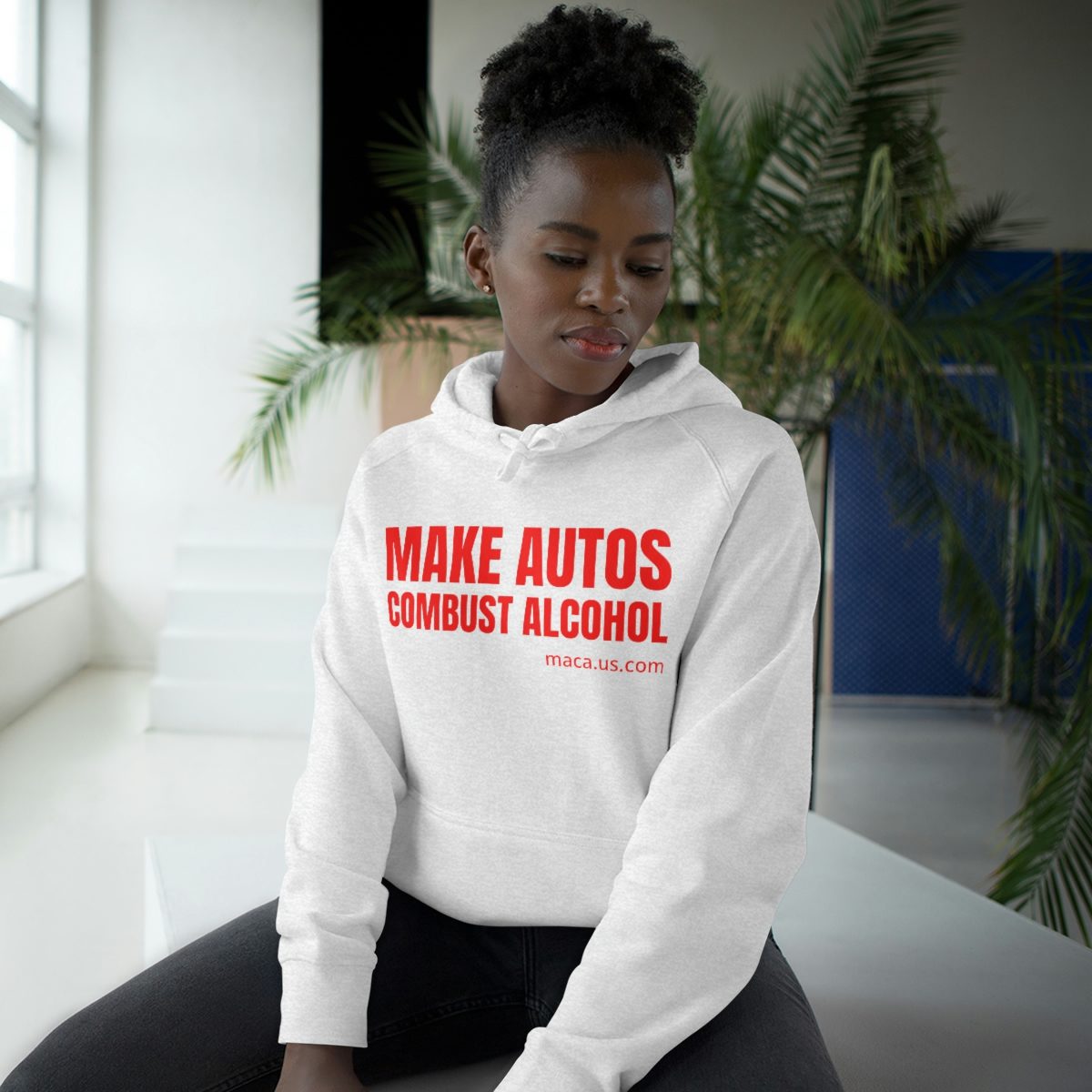 Unisex Supply Hoodie - MAKE AUTOS COMBUST ALCOHOL - Image 9