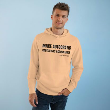 Unisex Supply Hoodie - MAKE AUTOCRATIC CAPITALISTS ACCOUNTABLE - Image 20
